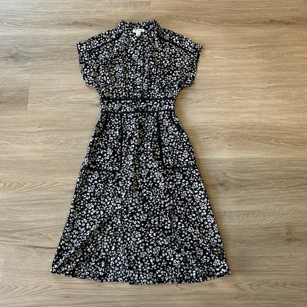 Monteau Women’s Retro Floral Dress Size S
